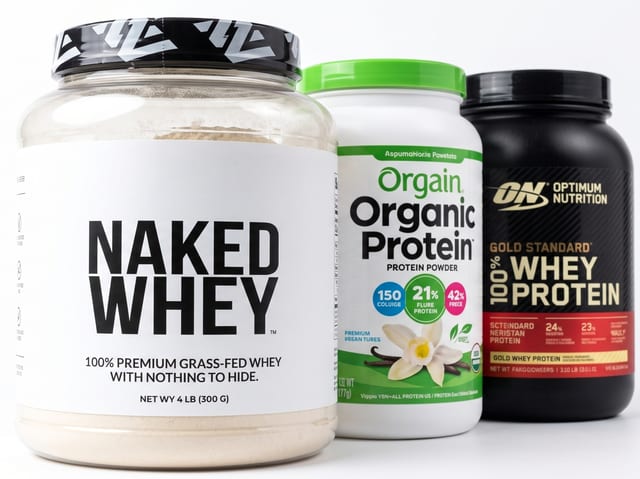 Vanilla Whey Protein Shake.